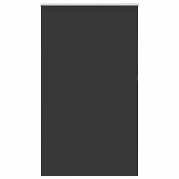 vidaXL Rullaverho Blackout Musta 125x230 cm Kankaan leveys 121,6 cm