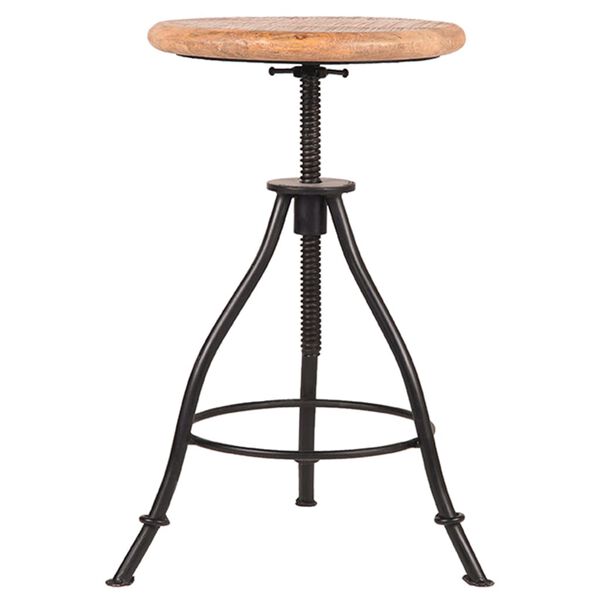 LABEL51 Jakkara Jaipur 35x35x46-75 cm puu/musta