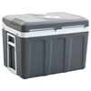 vidaXL Kannettava l&auml;mp&ouml;s&auml;hk&ouml;kylm&auml;laukku 40 l 12 V 230 V E