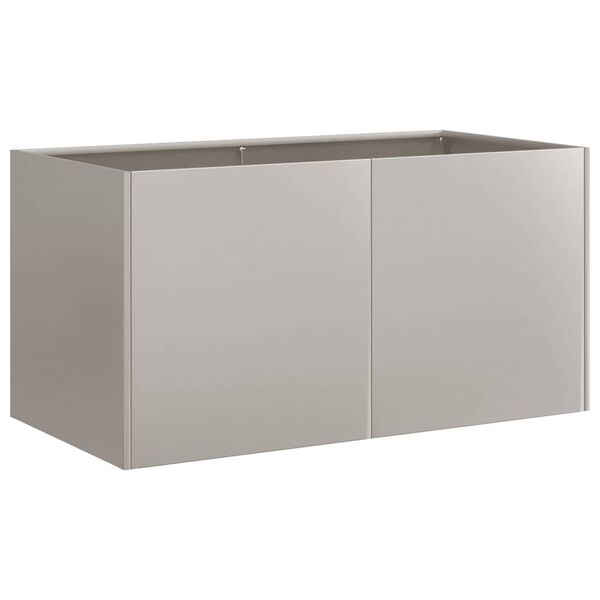 vidaXL-istutuskone ruosteinen 80x40x40 cm s&auml;&auml;nkest&auml;v&auml; ter&auml;s