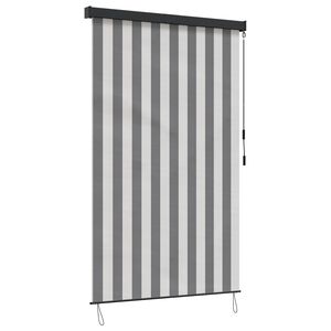 vidaXL Rullaverho Antrasiitti ja Valkoinen 140 x 250 cm