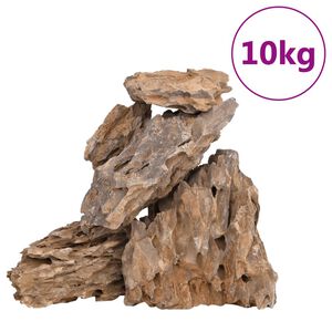 vidaXL Lohik&auml;&auml;rmekivet 10 kg moniv&auml;rinen 10-30 cm