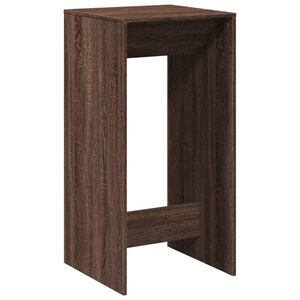 vidaXL Baarip&ouml;yt&auml; ruskea 51x50x103,5 cm tekninen puu