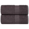 vidaXL Pesupyyhkeet SAMMAKO 2 kpl antrasiitti 30x30 cm 360 gsm