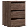 vidaXL Kulmalipasto ruskea tammi 40x41x58 cm tekninen puu