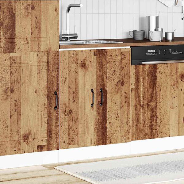 vidaXL Altaan pohjakaappi Kalmar vanha puu 60x46x81,5 cm tekninen puu