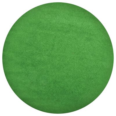 vidaXL Keinonurmi nastoilla halkaisija 130 cm vihreä pyöreä