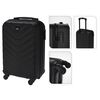 ProWorld Matkalaukku Diamond Design 28 L Musta