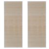 vidaXL Suorakulmaiset luonnolliset bambumatot 2 kpl 120x180 cm