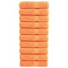 vidaXL Premium Pyyhkeet SOLUND 10 kpl oranssi 50x100 cm 600 gsm