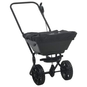 vidaXL Levittimen Musta 82 x 46 x 75 cm PVC ja ter&auml;s