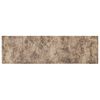 vidaXL Keitti&ouml;matto Ruskea betoni 150 x 45 cm 100% polyamidi