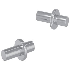 vidaXL Hyllyn Nautinta 2 kpl Hopea 8,6 x 8,6 x 14,6 mm Ter&auml;s