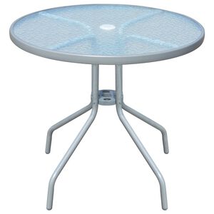 vidaXL Bistrop&ouml;yt&auml; harmaa 80x71 cm ter&auml;s
