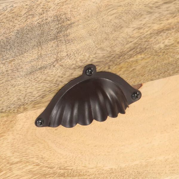 vidaXL TV-taso 120x35x45 cm täysi mangopuu