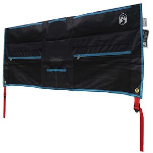 vidaXL S&auml;ilytyspussi Musta ja Sininen 98 x 47 cm oxford
