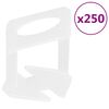 vidaXL Laattojen tasoitusklipsit 250 kpl 3 mm