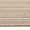 vidaXL Matto 20 pcs Raidallinen beige 50 x 50 cm 100% polypropeeni