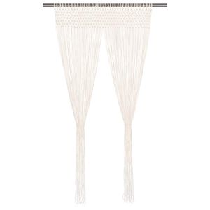 vidaXL Macrame verho 140x240 cm puuvilla