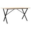 vidaXL Ruokap&ouml;yt&auml; X-runko 160x80x75 cm t&auml;ysi m&auml;nty ja ter&auml;st&auml;