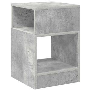 vidaXL P&auml;&auml;typ&ouml;yt&auml; Betoni Harmaa 30,5 x 30 x 45 cm Tekninen puu