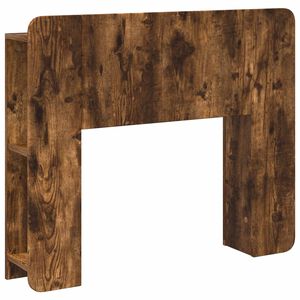 vidaXL P&auml;&auml;tykaappi s&auml;ilytystilassa Savutammi Tekninen puu