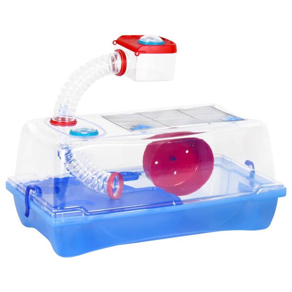 vidaXL Hamsterin h&auml;kki sininen 57x33x26 cm polypropeeni