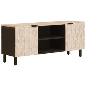 vidaXL TV-kaappi Valkoinen pesu viimeistely 105 x 33 x 46 cm