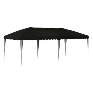 vidaXL Pop-up Juhlateltta 575 x 290 x 245 cm Musta