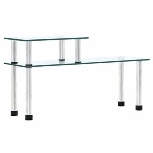 vidaXL Keitti&ouml;hylly l&auml;pin&auml;kyv&auml; 45x16x26 cm karkaistu lasi