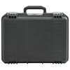 vidaXL Kannettava Flight Case Musta 49x38x23 cm PP