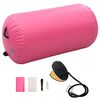 vidaXL T&auml;ytett&auml;v&auml; voimistelurulla pumpulla 120x75 cm PVC pinkki
