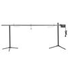 vidaXL Automaattinen grillivarras ruostumaton ter&auml;s 207x45x81 cm