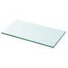 vidaXL Hyllypaneeli Kirkas Lasi 30x12 cm