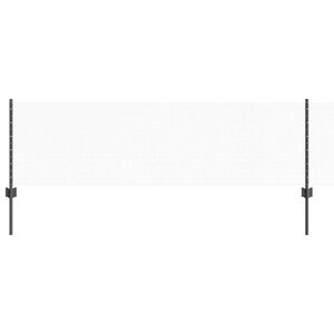 vidaXL Kuusikulmainen aita pylv&auml;&auml;ll&auml; 25 x 0,6 m PVC-pinnoitettu ter&auml;s
