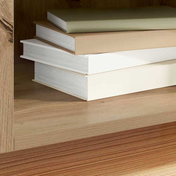 vidaXL Levykaappi Artisan tammi 121 x 38 x 48 cm Tekninen puu