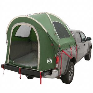 vidaXL Auto Teltta 200 x 170 x 170 cm Vihre&auml; Polyesteri ja ter&auml;s