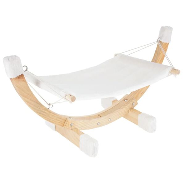415653 Kerbl Cat Hammock "Siesta" White 82591