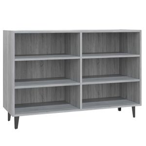 vidaXL Senkki harmaa Sonoma 103,5x35x70 cm tekninen puu