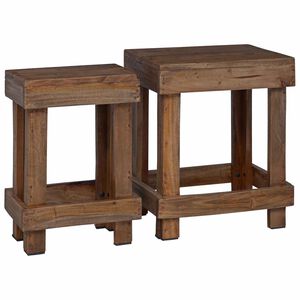 vidaXL Kasviteline 2 pcs Ruskea 70 x 11 x 27 cm Mahogany-puu