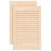 vidaXL Kaapin ovet s&auml;leikk&ouml;muotoilu 2 kpl 61,5x39,4 cm t&auml;ysi m&auml;nty