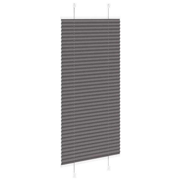 vidaXL laskostettu blindi musta 60x100 cm kankaan leveys 59,4 cm