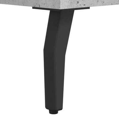 vidaXL TV-taso betoninharmaa 80x36x50 cm tekninen puu