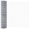 vidaXL Euroaita 1 x 25 m PVC-pintainen rauta