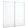 vidaXL Magneettinen taitettava tussitaulu 80x80x1,7 cm cm alumiini