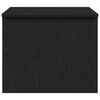 vidaXL Sohvap&ouml;yt&auml; Musta tammi. 80 x 50,5 x 41,5 cm Tekninen puu