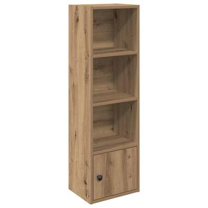 vidaXL Kirjahylly artesaani tammi 31x24x102 cm tekninen puu