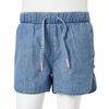 Lasten shortsit denim sininen 128