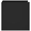 vidaXL Y&ouml;p&ouml;yt&auml; musta 45x50x50 cm tekninen puu