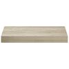 vidaXL Kelluva sein&auml;hylly tammi 40x23x3,8 cm MDF